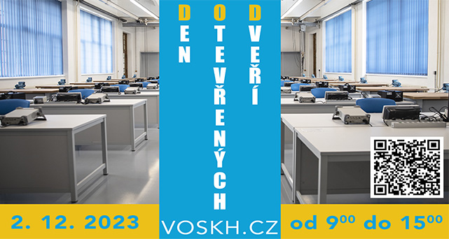 Den otevřených dveří 2. 12. 2023