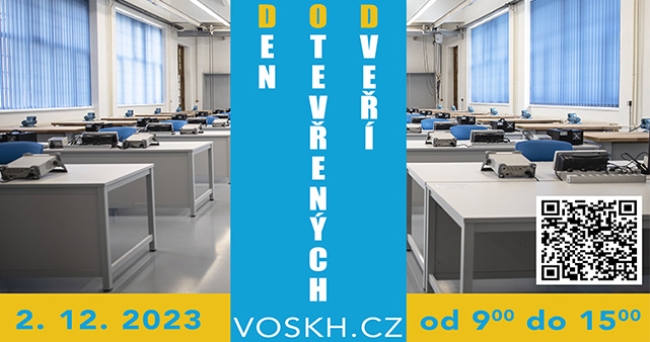 Den otevřených dveří 2. 12. 2023