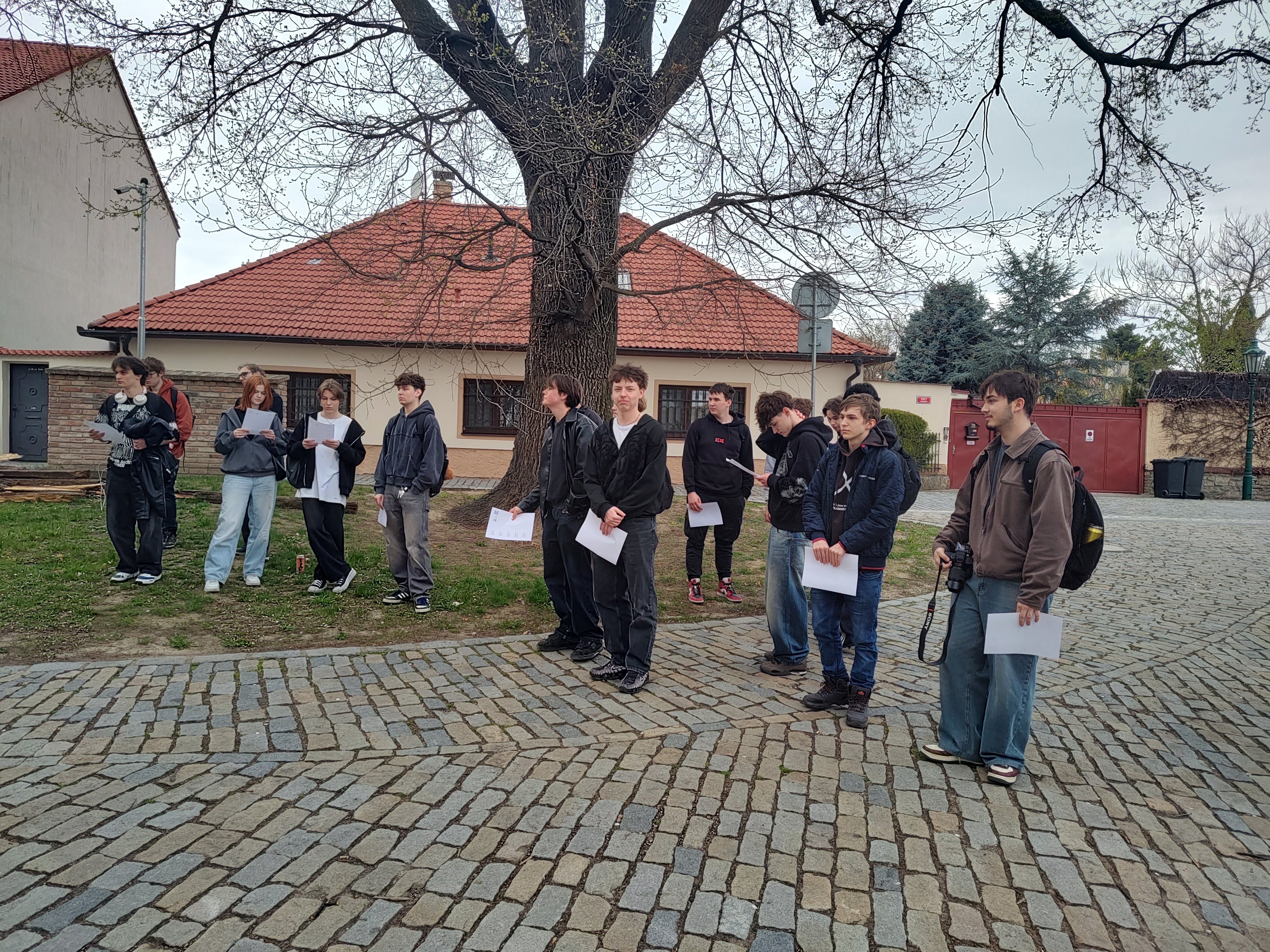 Jom ha-Šoa se studenty IT2B